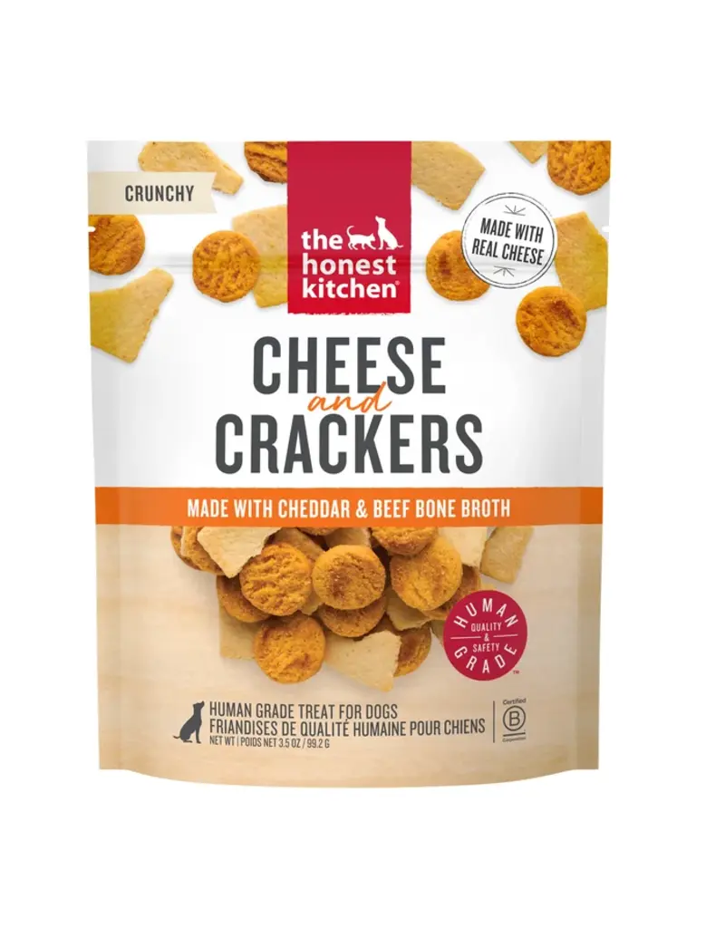 Honest Kitchen Honest Kitchen Cheese and Crackers With Bone Broth Dog Treat 3.5 Oz