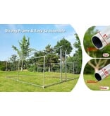 Amazon Hittite 1 IN tube Chicken Coop 12.8 x 9.84 x 6.56 ft