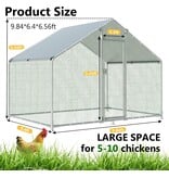Amazon Hittite 1 IN tube Chicken Coop  9.84 x 6.4 x 6.56 ft