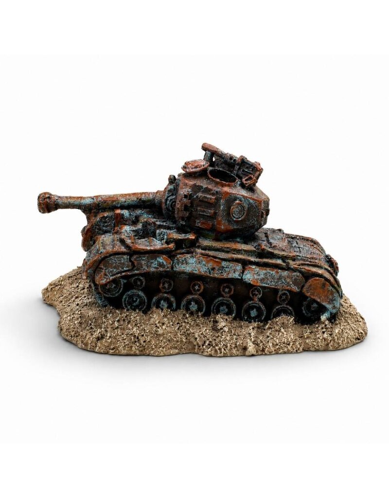 Aquatop Sunken Tank Aquarium Ornament 3.8X2.9X2.5 In