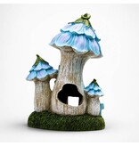 Aquatop Mushroom House Aquarium Ornament 5.6X3.8X7.8 In