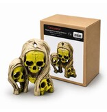 Aquatop Skull Trio Aquarium Ornament 3.6X4.6X2.9 In