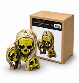 Aquatop Skull Trio Aquarium Ornament 3.6X4.6X2.9 In