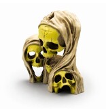 Aquatop Skull Trio Aquarium Ornament 3.6X4.6X2.9 In