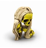 Aquatop Skull Trio Aquarium Ornament 3.6X4.6X2.9 In