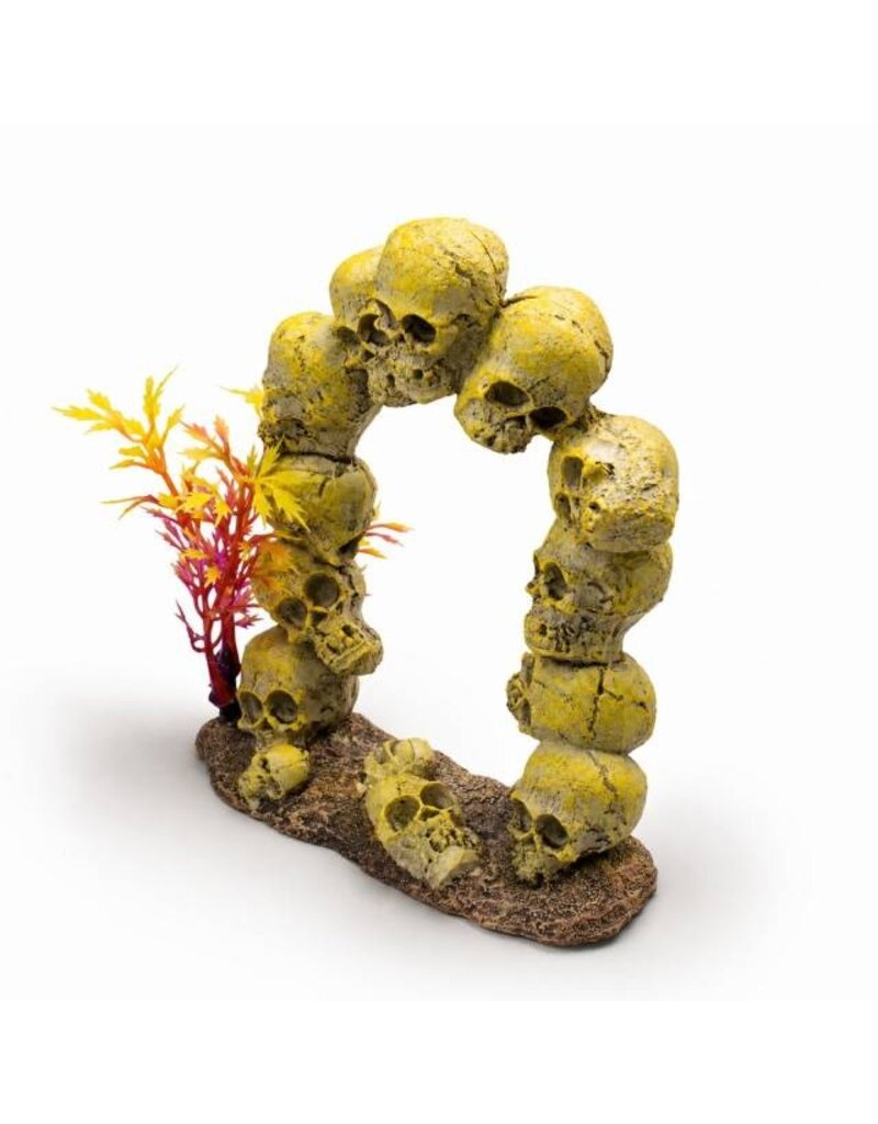 Aquatop Skull Archway Aquarium Ornament 4.2X5.3X2.5 In