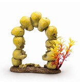 Aquatop Skull Archway Aquarium Ornament 4.2X5.3X2.5 In