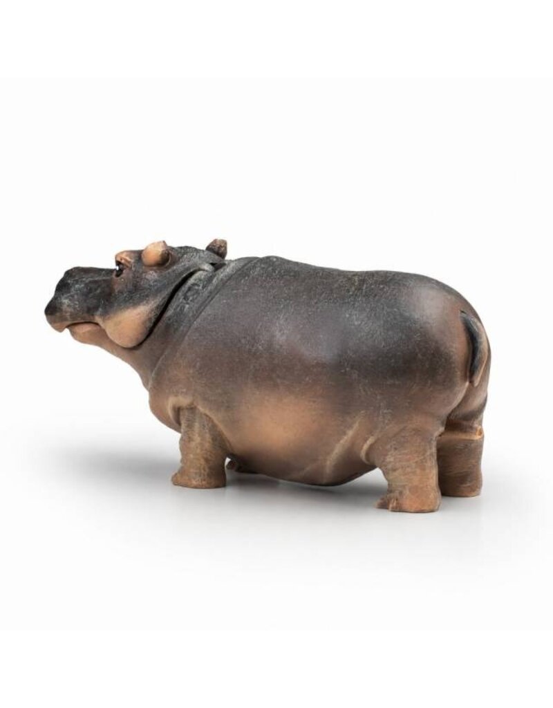 Aquatop Bubbling Hippo Aquarium Ornament 6.1X3.3X2.4 In