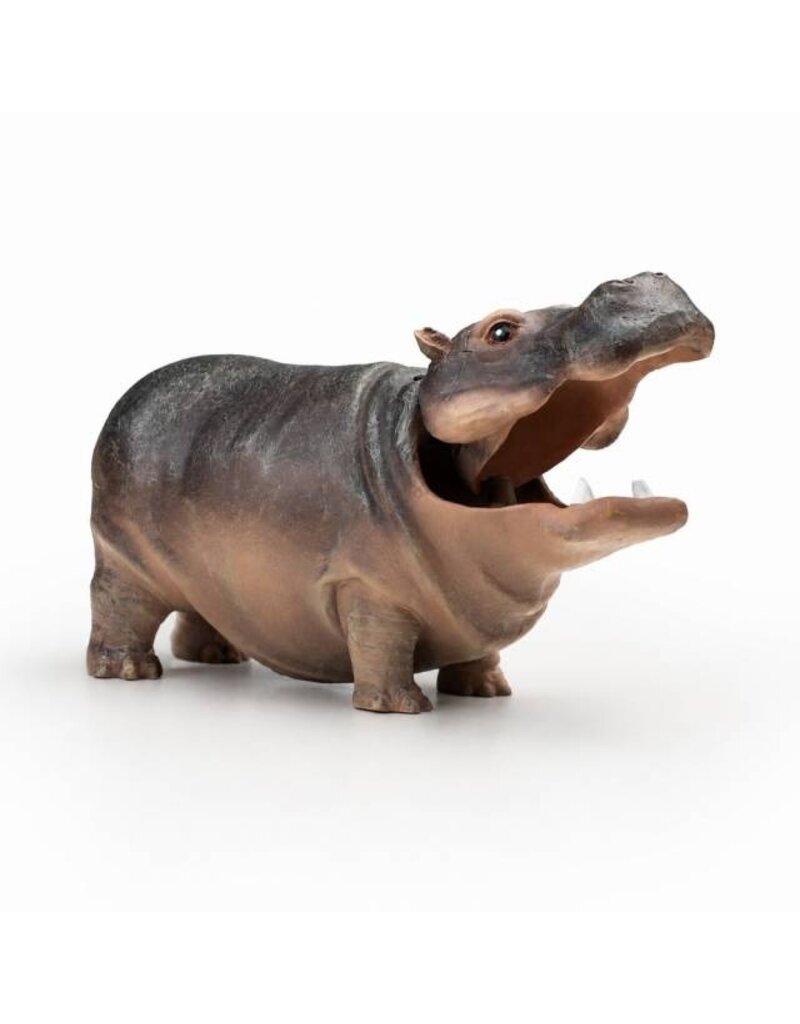 Aquatop Bubbling Hippo Aquarium Ornament 6.1X3.3X2.4 In