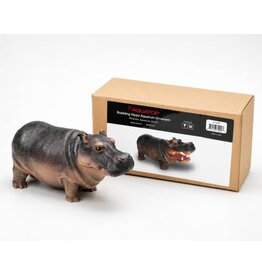 Aquatop Bubbling Hippo Aquarium Ornament 6.1X3.3X2.4 In
