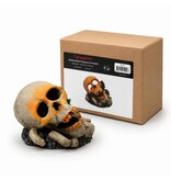 Aquatop Skull Aquarium Ornament 3.5X3.4X3.1 In