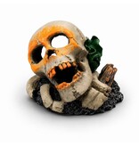 Aquatop Skull Aquarium Ornament 3.5X3.4X3.1 In