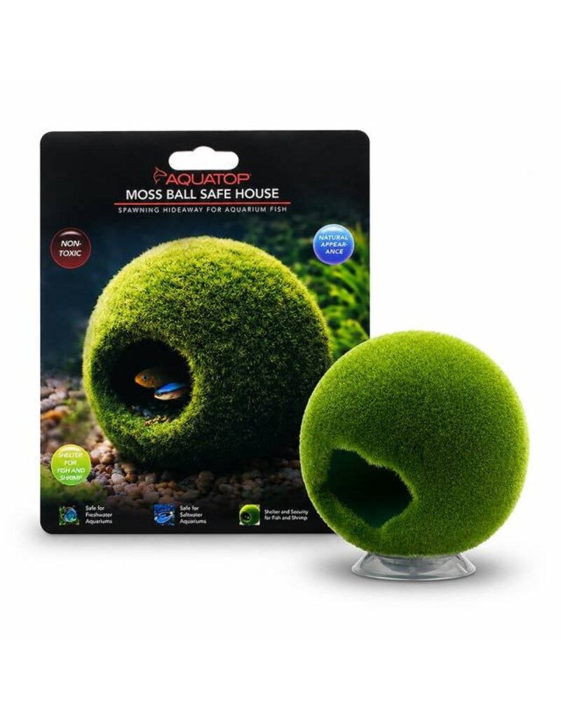 Aquatop Aquatop Moss Ball Safe House Aquarium Hideaway