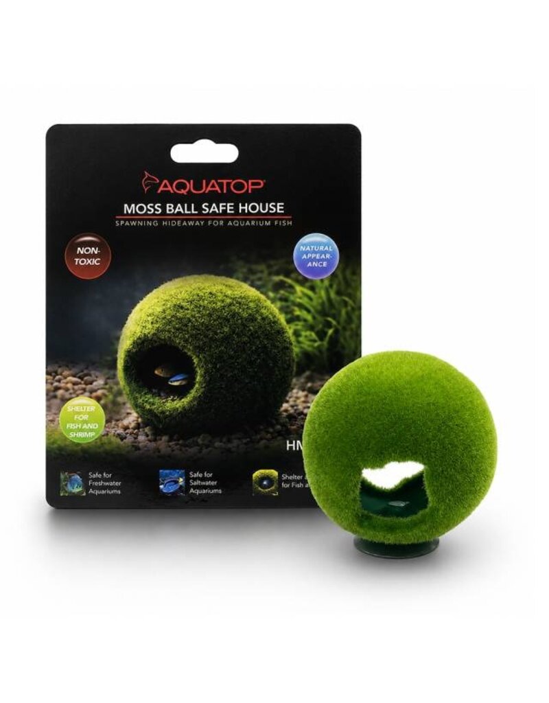Aquatop Aquatop Moss Ball Safe House Aquarium Hideaway
