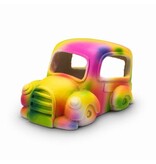 Aquatop Tie Dye Truck Aquarium Ornament 5.3X3.7X3.3 In
