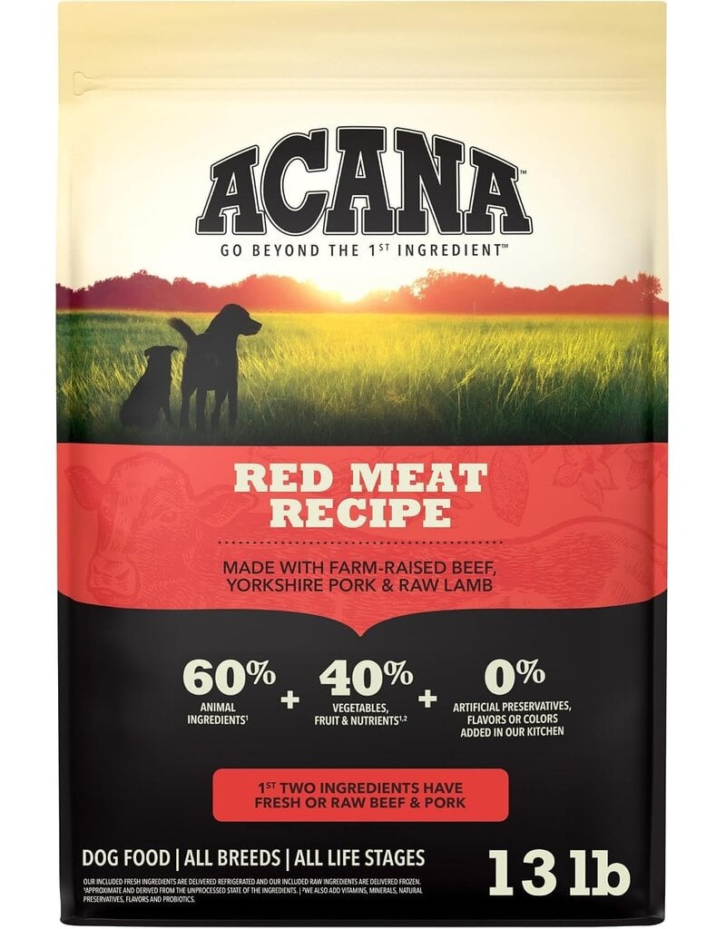 Acana Acana Dog Food Red Meat 13lb