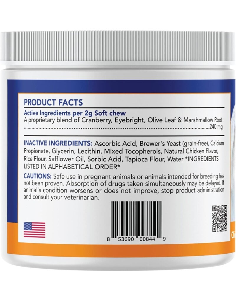 Angels Eyes Angel Eyes Natural + Dog Chew Chicken 90 Ct