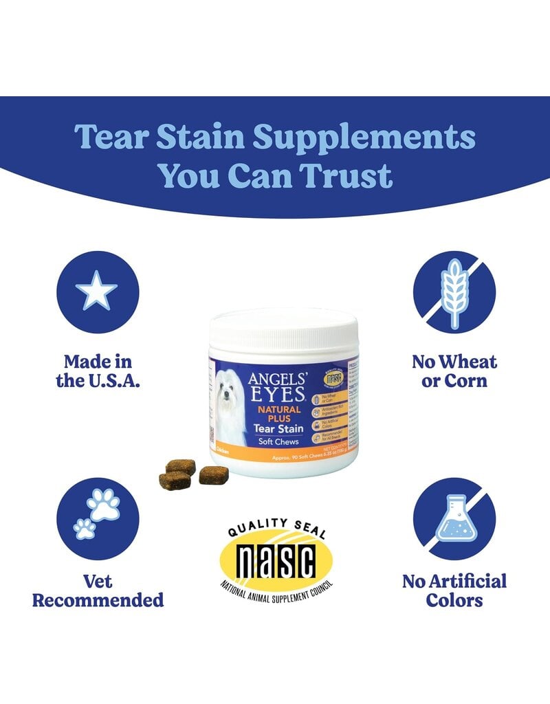 Angels Eyes Angel Eyes Natural + Dog Chew Chicken 90 Ct