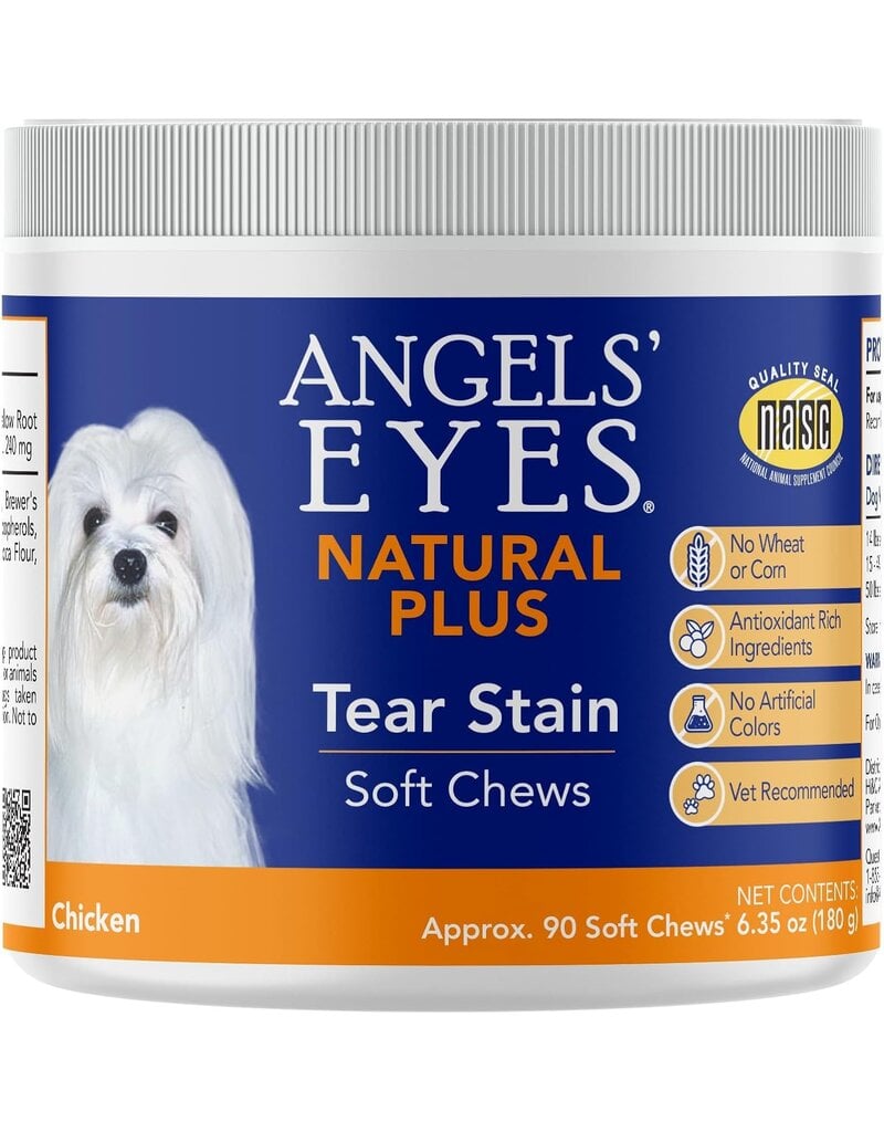 Angels Eyes Angel Eyes Natural + Dog Chew Chicken 90 Ct