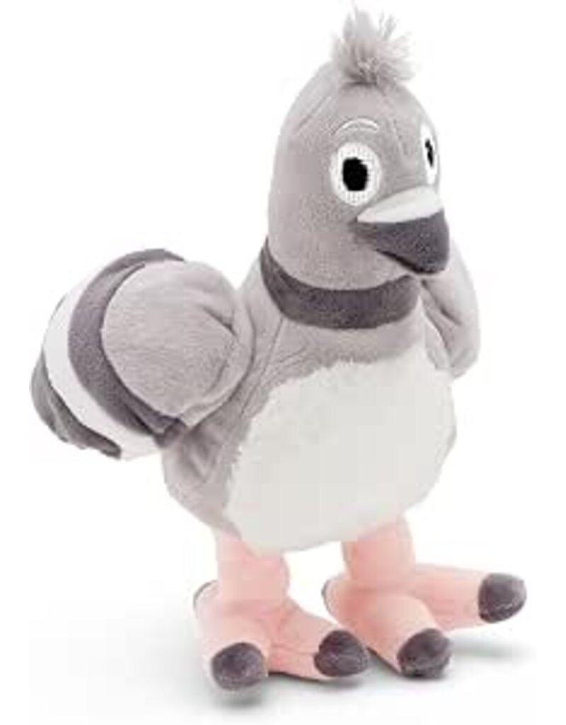 Bark Retail Bark Pigeon Plush Dog Toy Grey/White  Toy