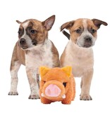 Barkworthies Barkworthy Beau Wild Boar Dog Toy Brown Med