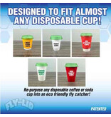 Billy Bob Billy Bob Fly Lid for Cups 2 Pk