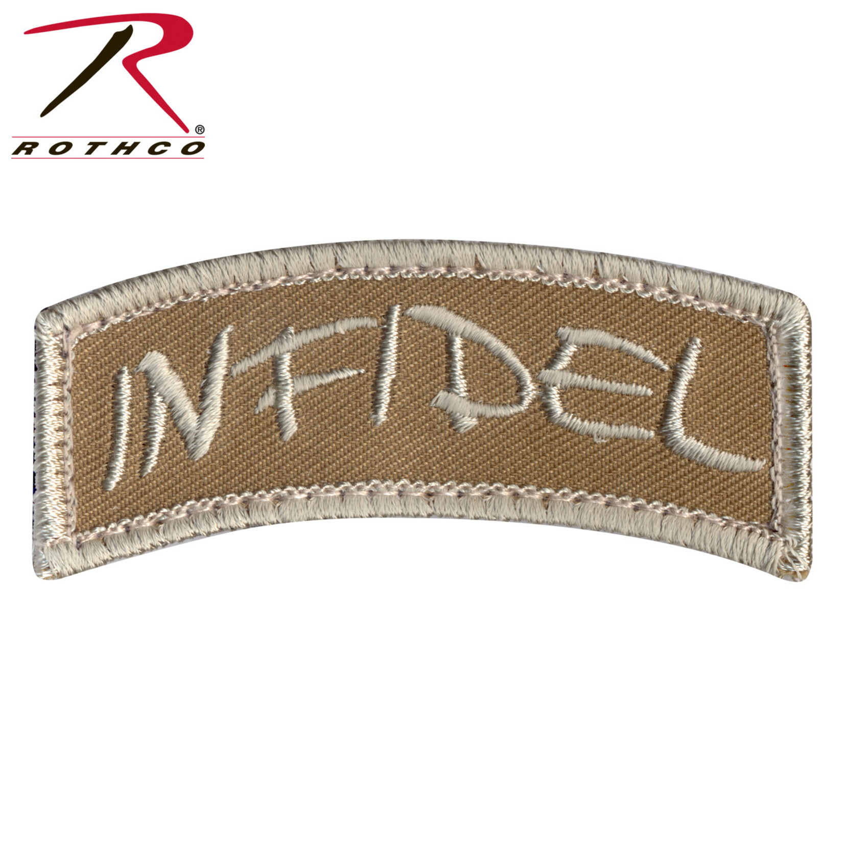 Rothco Infidel Curved Velcro Morale Patch