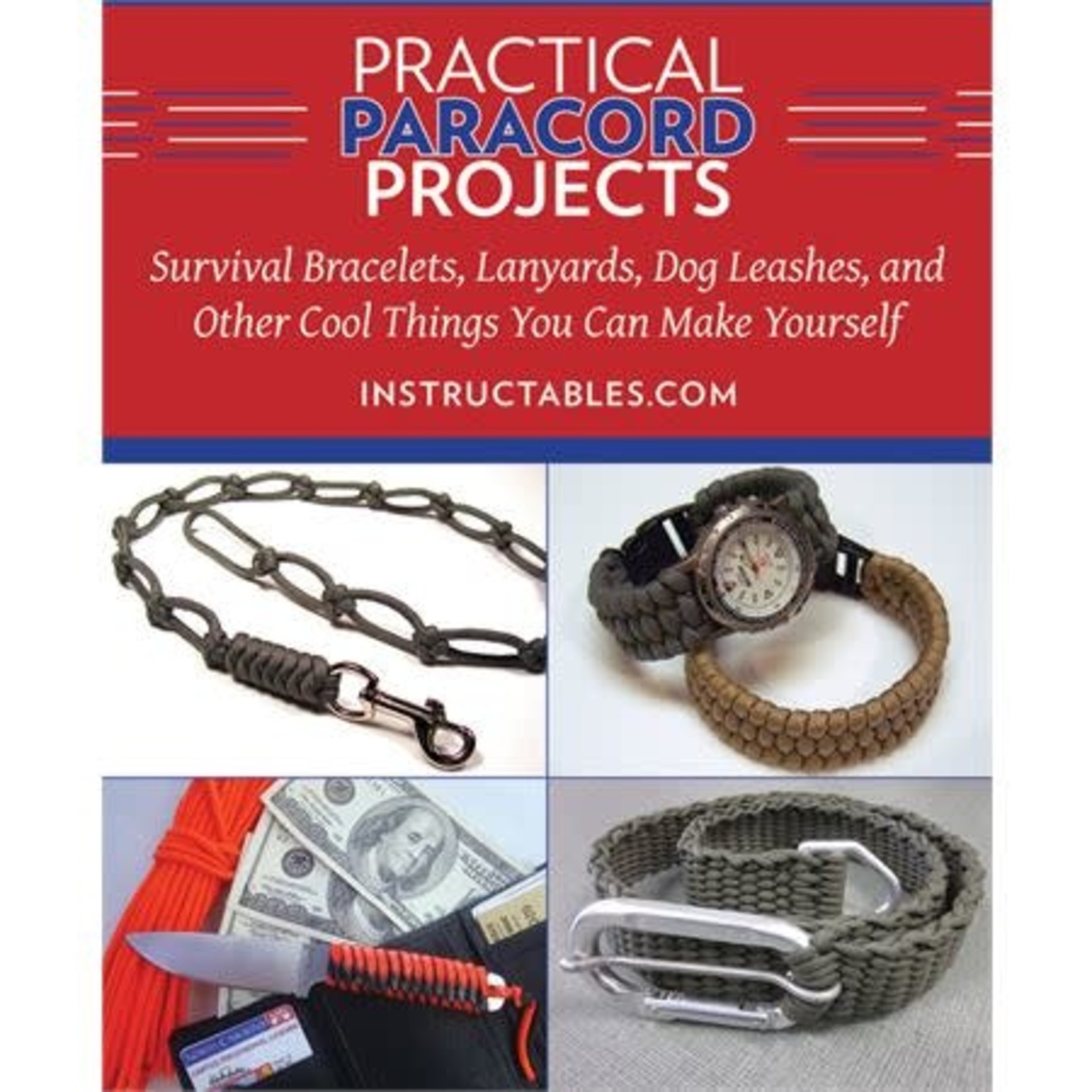 Practical Paracord Projects Book - Hard Cover