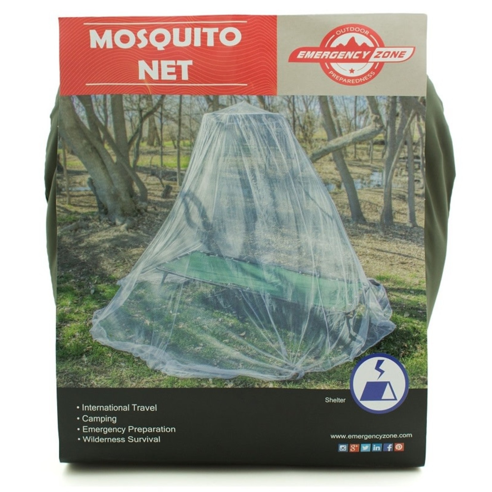 Emergency Zone EZ Canopy Mosquito Net
