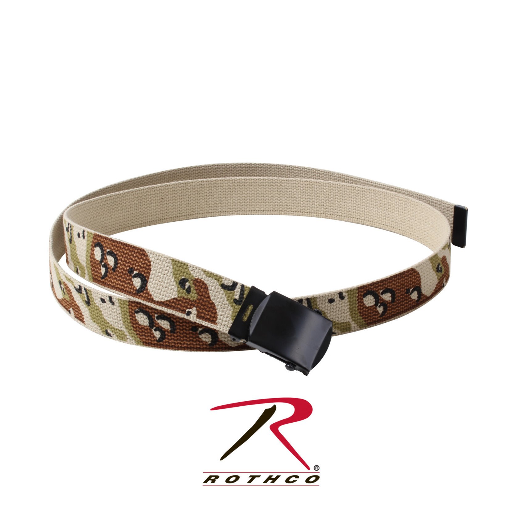 Rothco Rothco Reversible 54" Classic Camo/Solid Belt