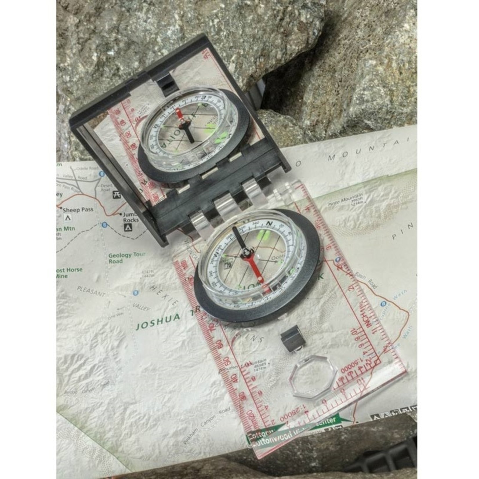 Sona SE Map Compass w/ Sighting Mirror