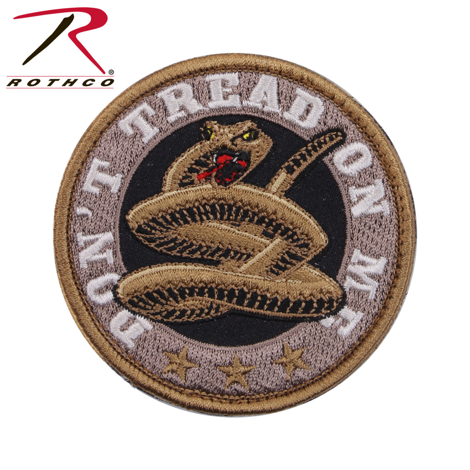 Rothco Don't Tread Snake Round Morale Patch