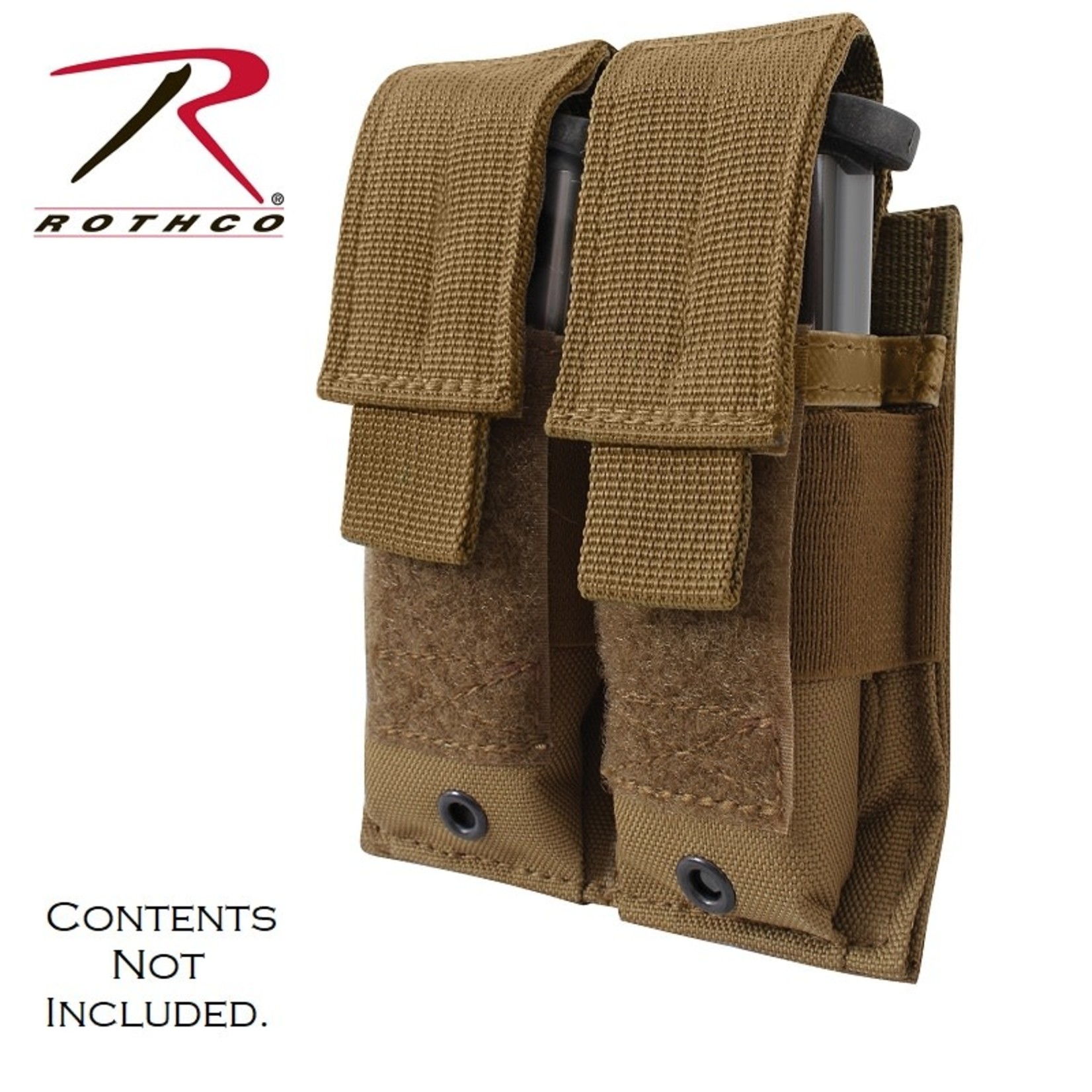 Rothco Rothco MOLLE Double Pistol Mag Pouch