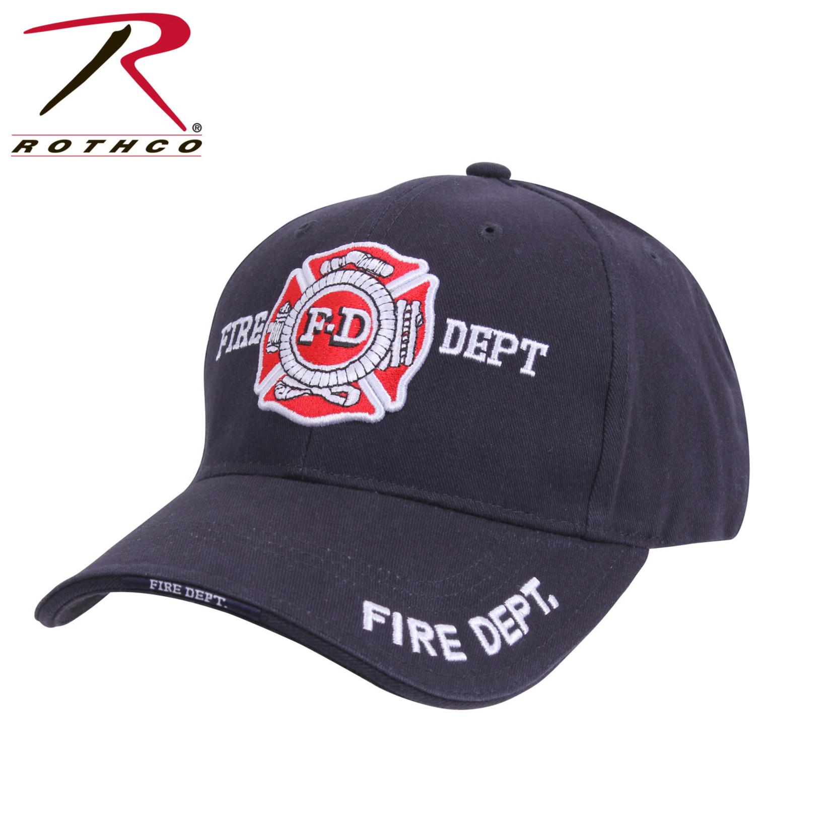 Rothco Rothco Fire Dept. Low Profile Cap - Navy Blue