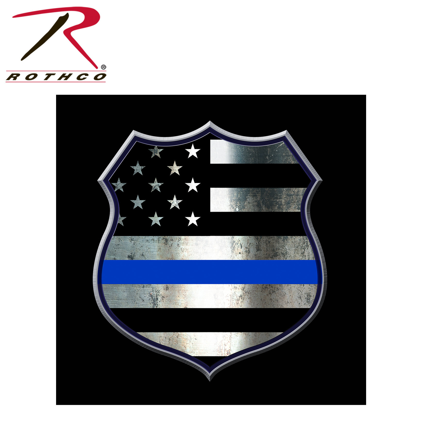 Rothco Rothco Thin Blue Line Shield Tee -
