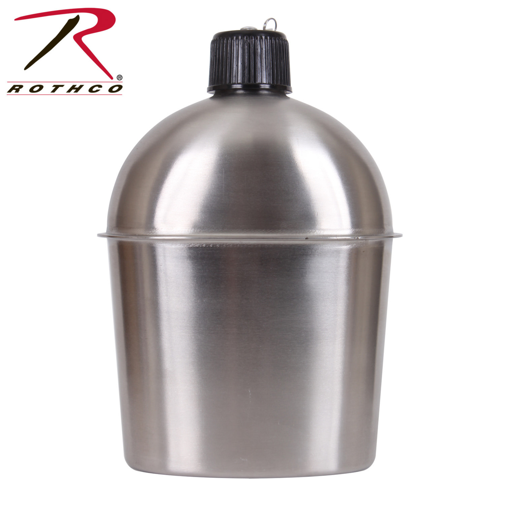 Rothco Rothco G.I. Style 1 Qt. Stainless Steel Canteen
