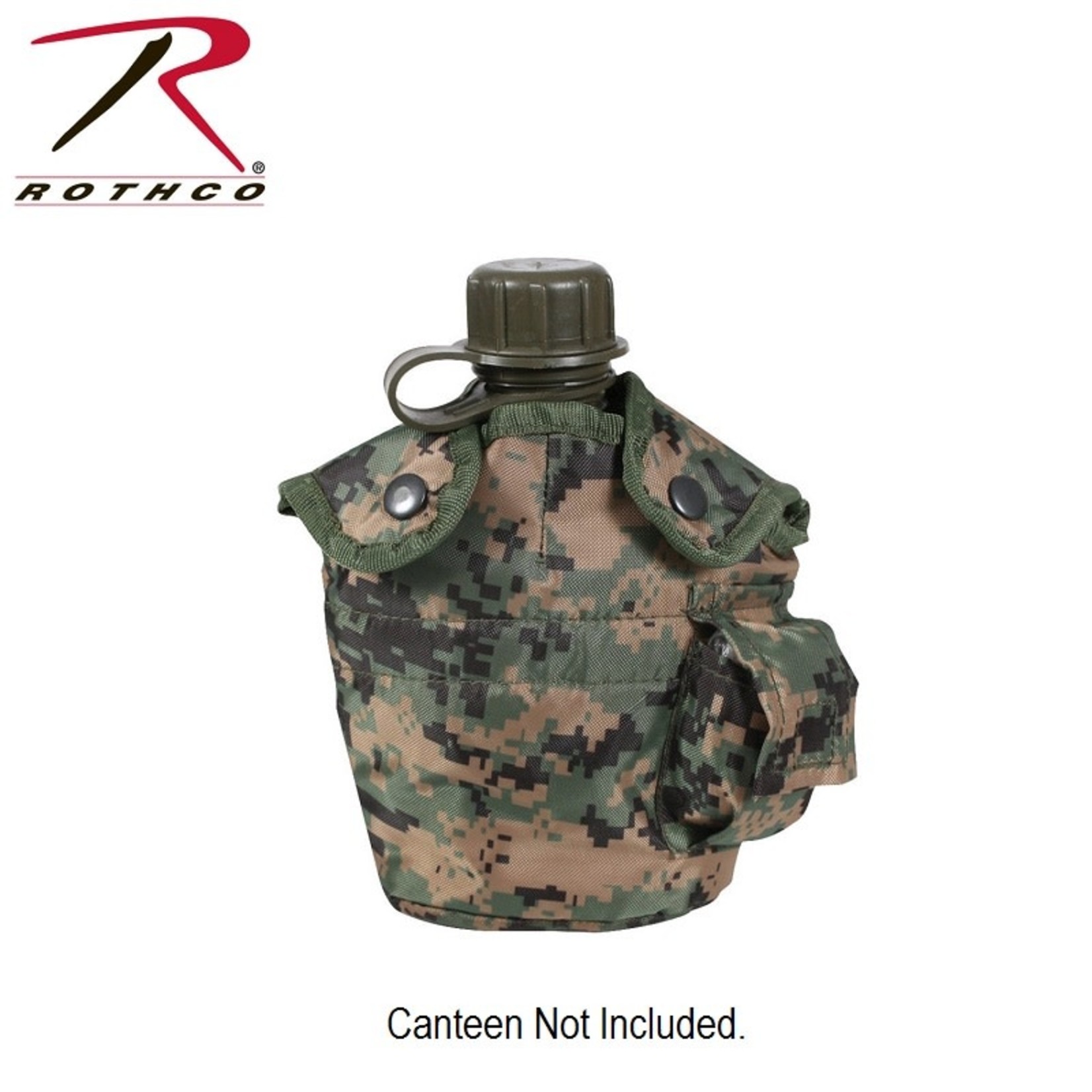Rothco Rothco GI Style 1 QT Canteen Cover w/ Alice Clips