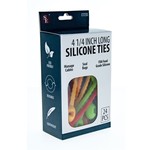 Sona SE  4 1/4 in Silicone Ties - 24 ct.