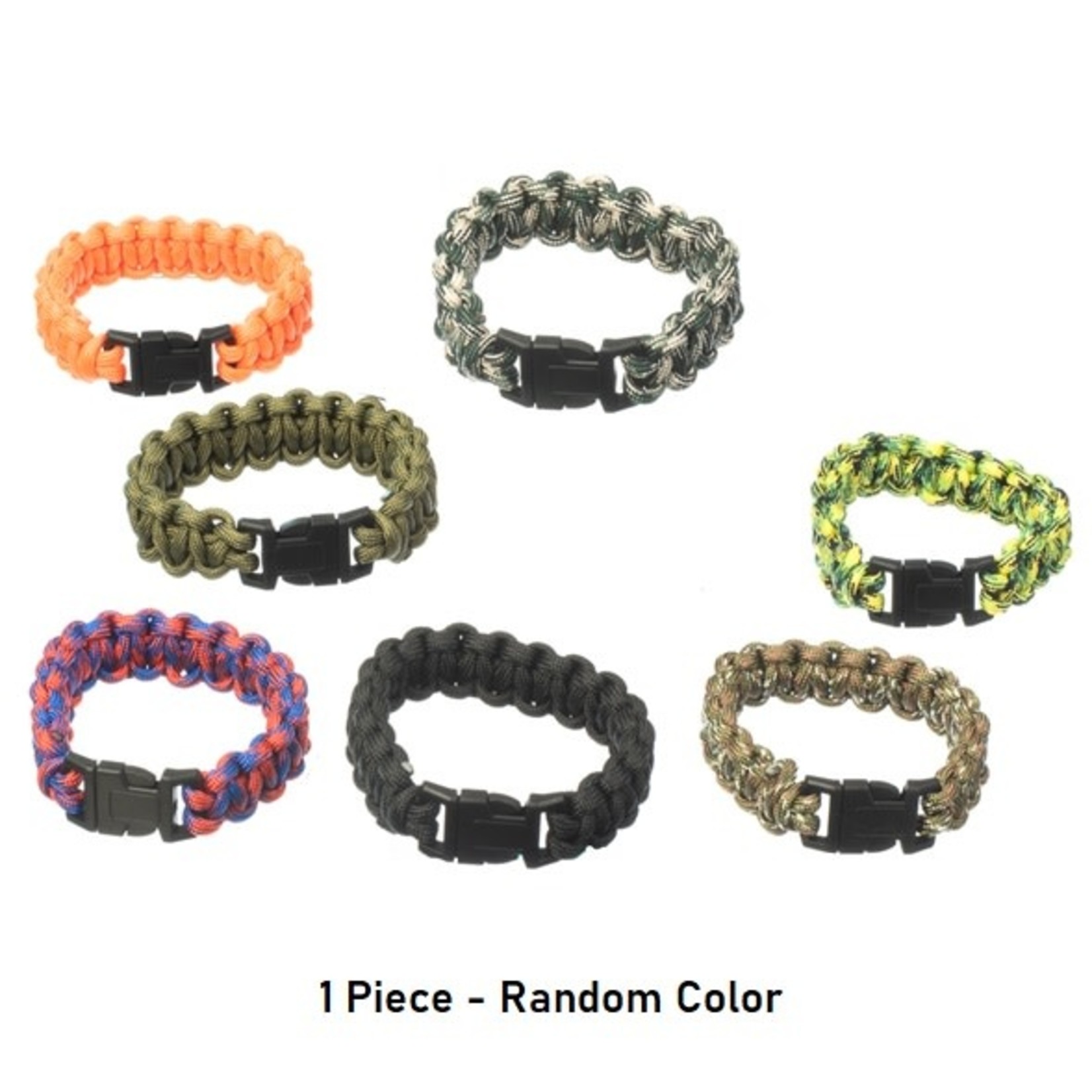 Sona SE 8" Paracord Bracelet - 1 Piece (Random Color)