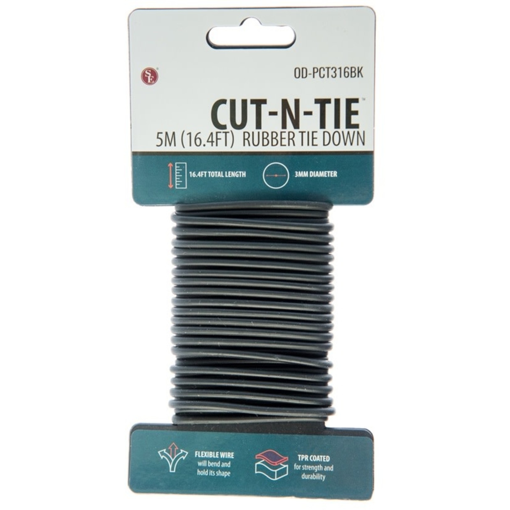 Sona SE Cut-N-Tie Rubber Tie Down - 3mm Thick