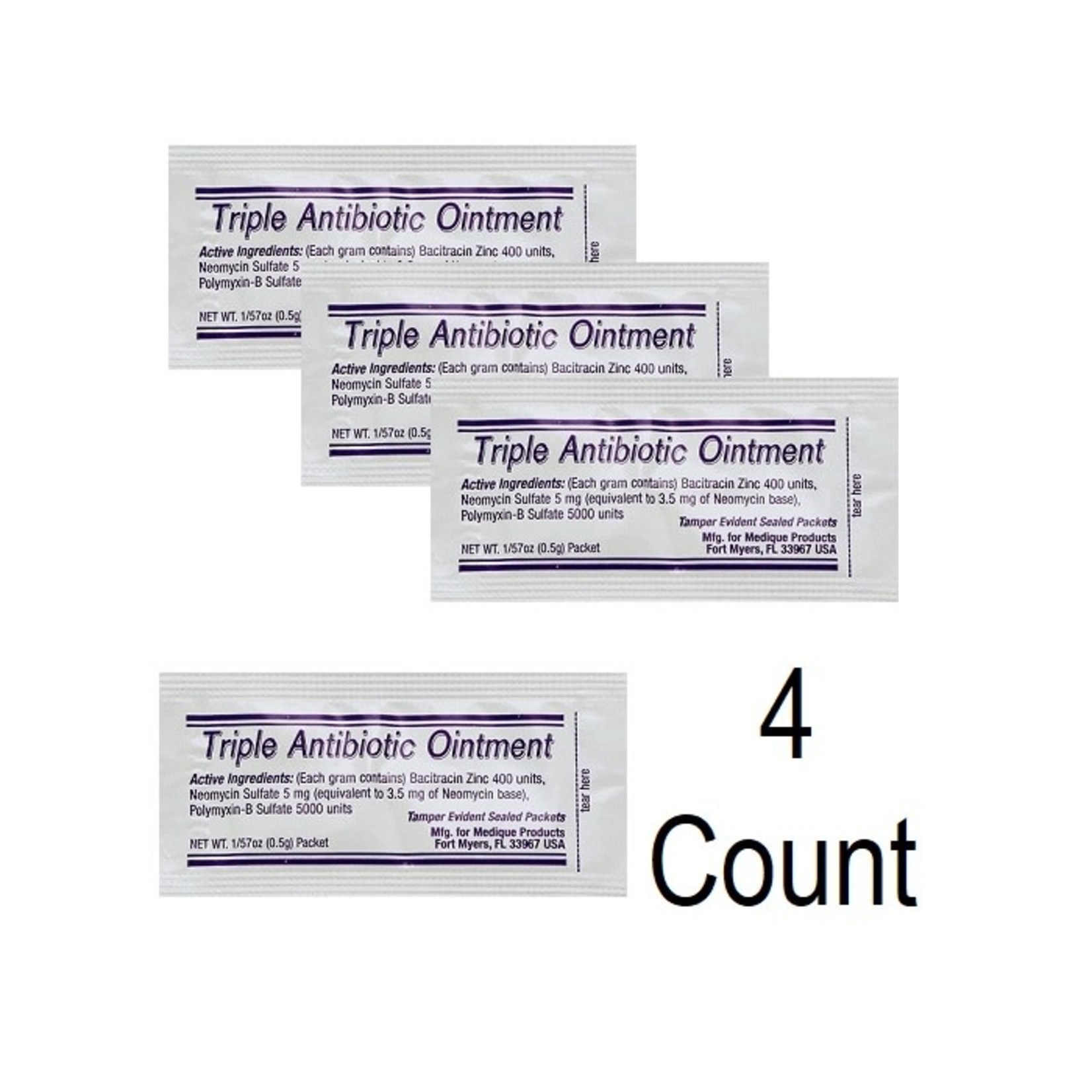 Medi-First Triple Antibiotic Ointment Packets