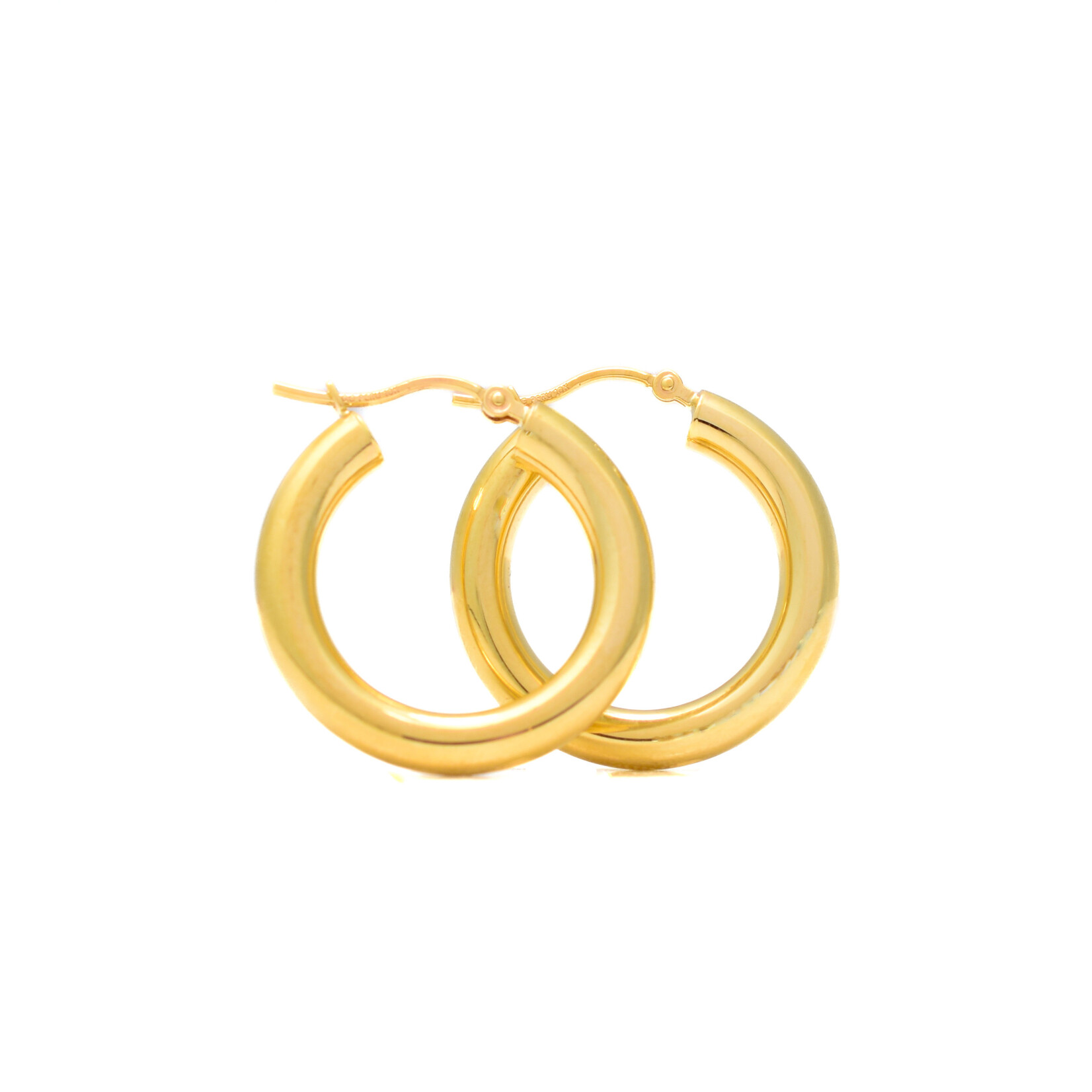 Lightweight Chunky Large Tube Hoop 10k