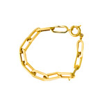 Paperclip Bracelet 14k