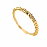 DIAmond TWIST BAND 14k