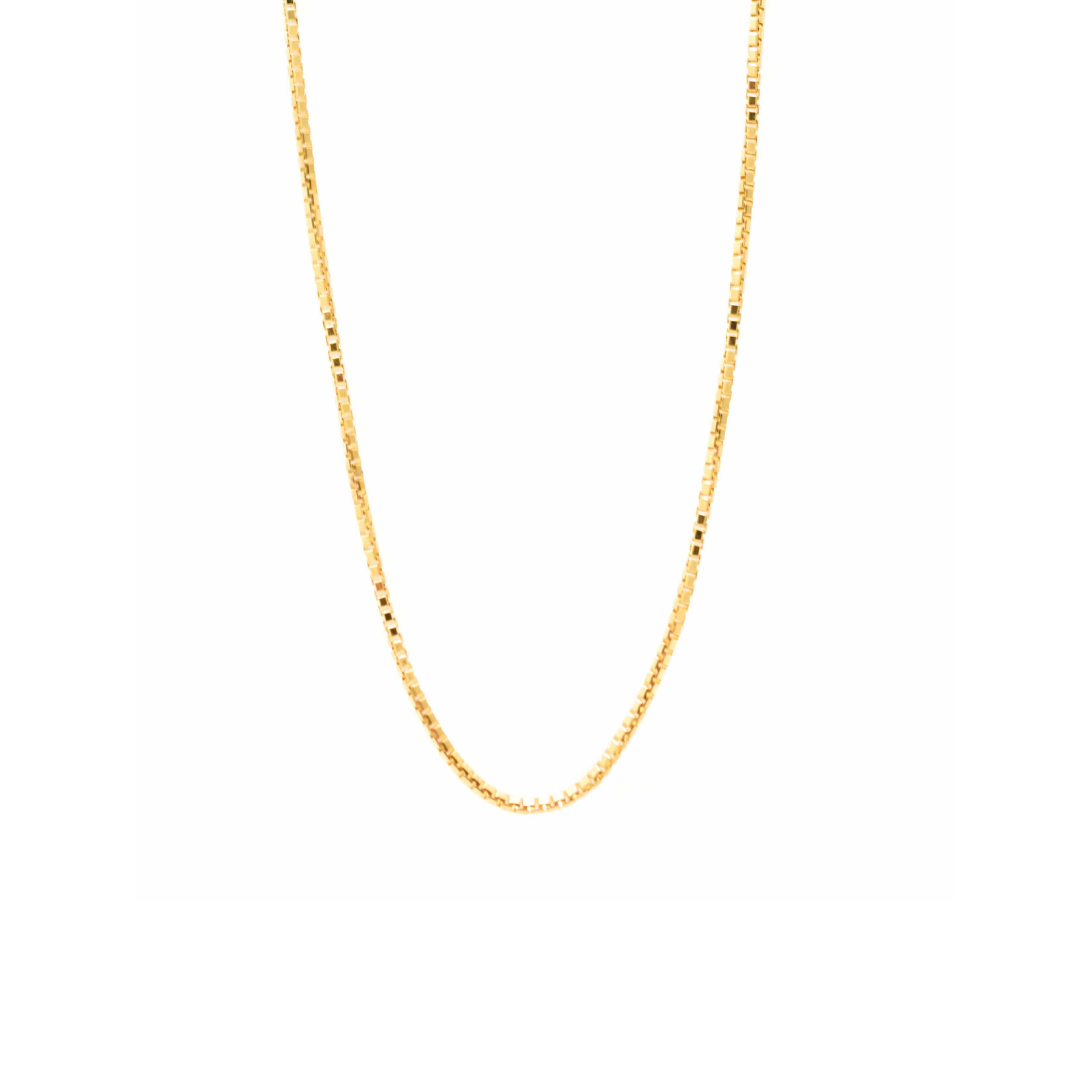 the angel hair chain 10k 18"