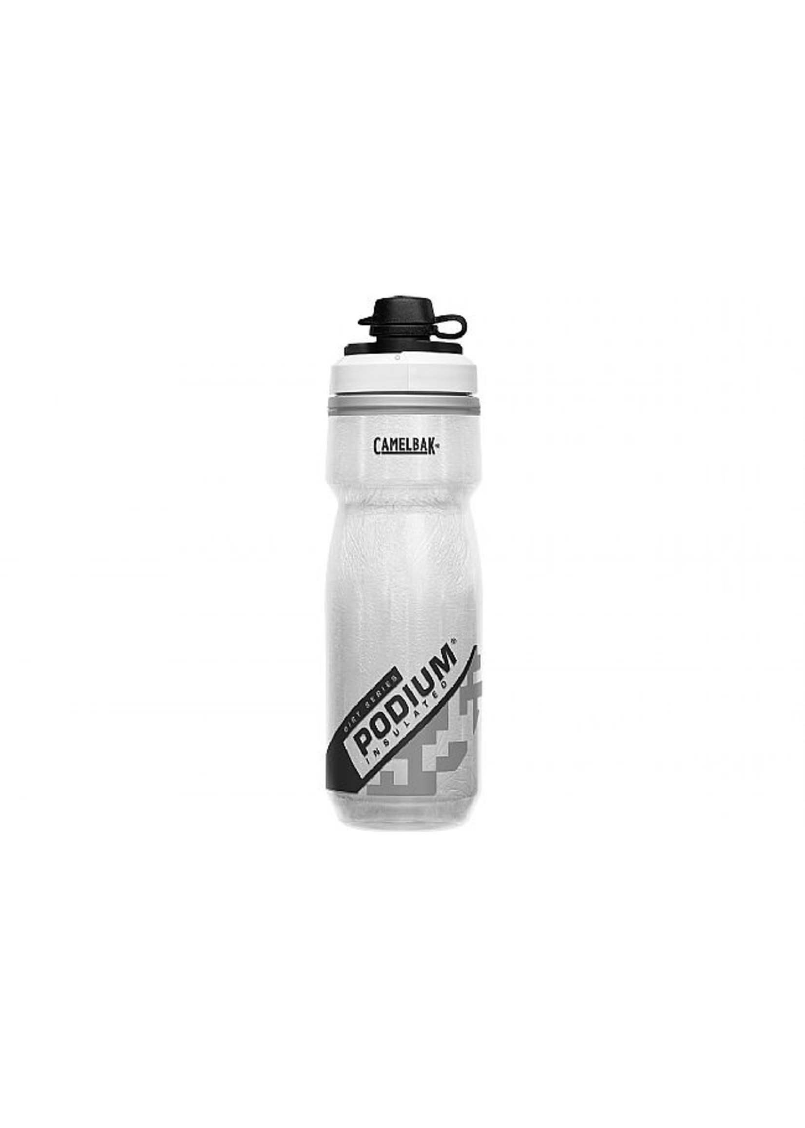 Camelbak Camelbak, Podium Dirt Series Chill 21oz, Water Bottle, 621ml / 21oz, White