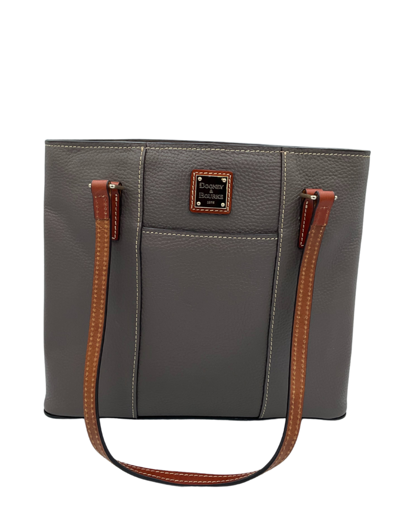 pebble grain small lexington shopper