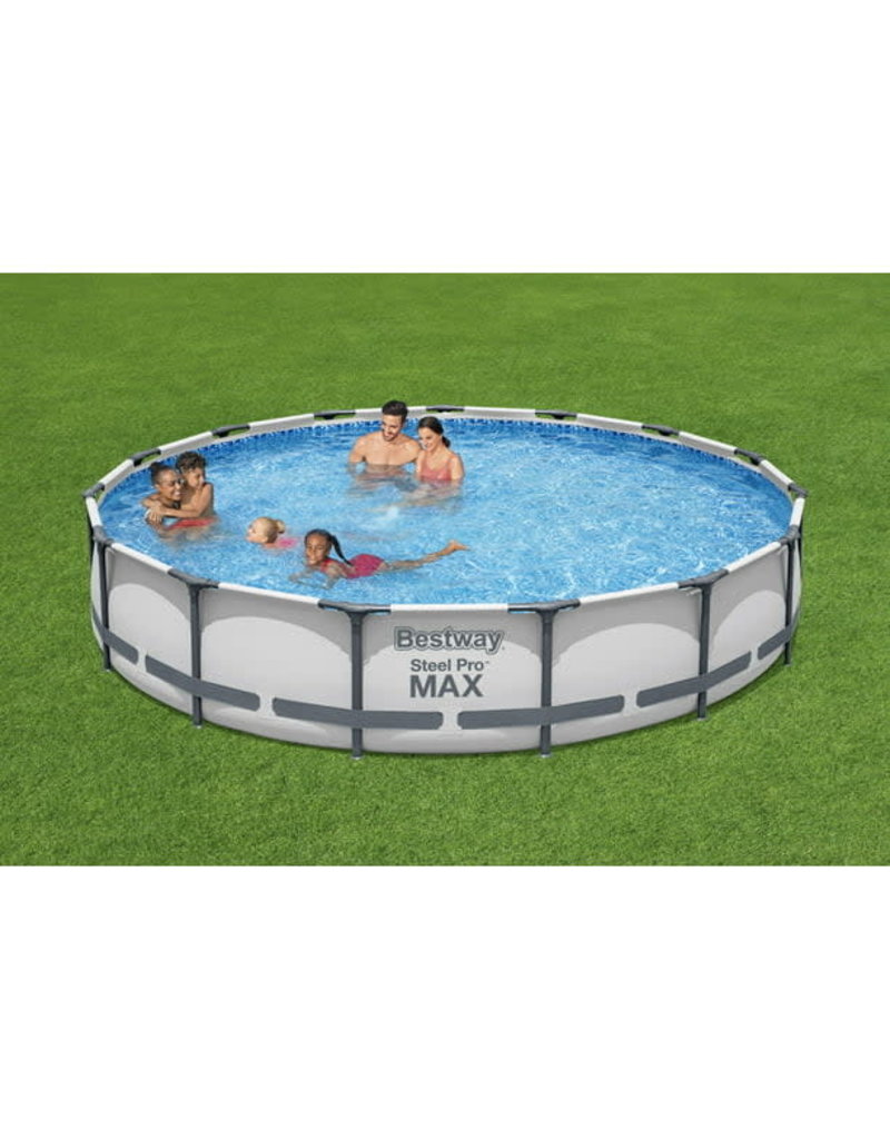 Bestway Steel Pro MAX Circle 15ft. x 33in. Deep Above Ground Pool