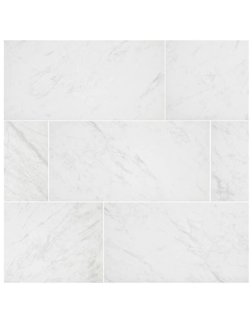 Florida Tile Brilliance White Rectified 12 in. x 24 in. Porcelain Floor and Wall Tile (13.3 sq. ft. / case)