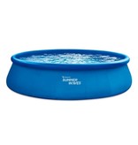 Summer Waves 18 ft Quick Set Above Ground Pool, Round, Blue, Ages 6+, Unisex